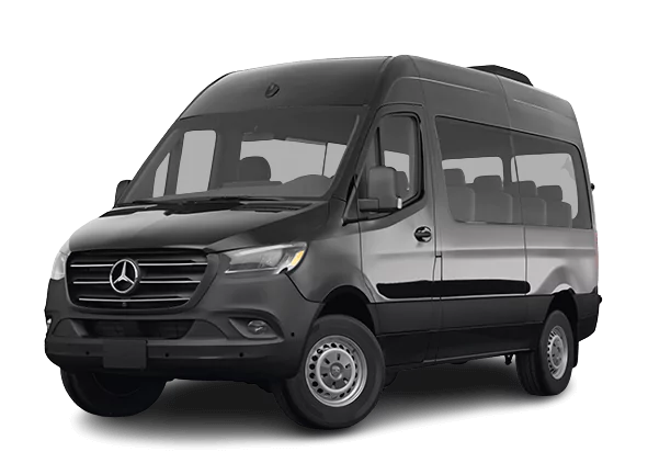 Mercedes Sprinter for group airport transfers